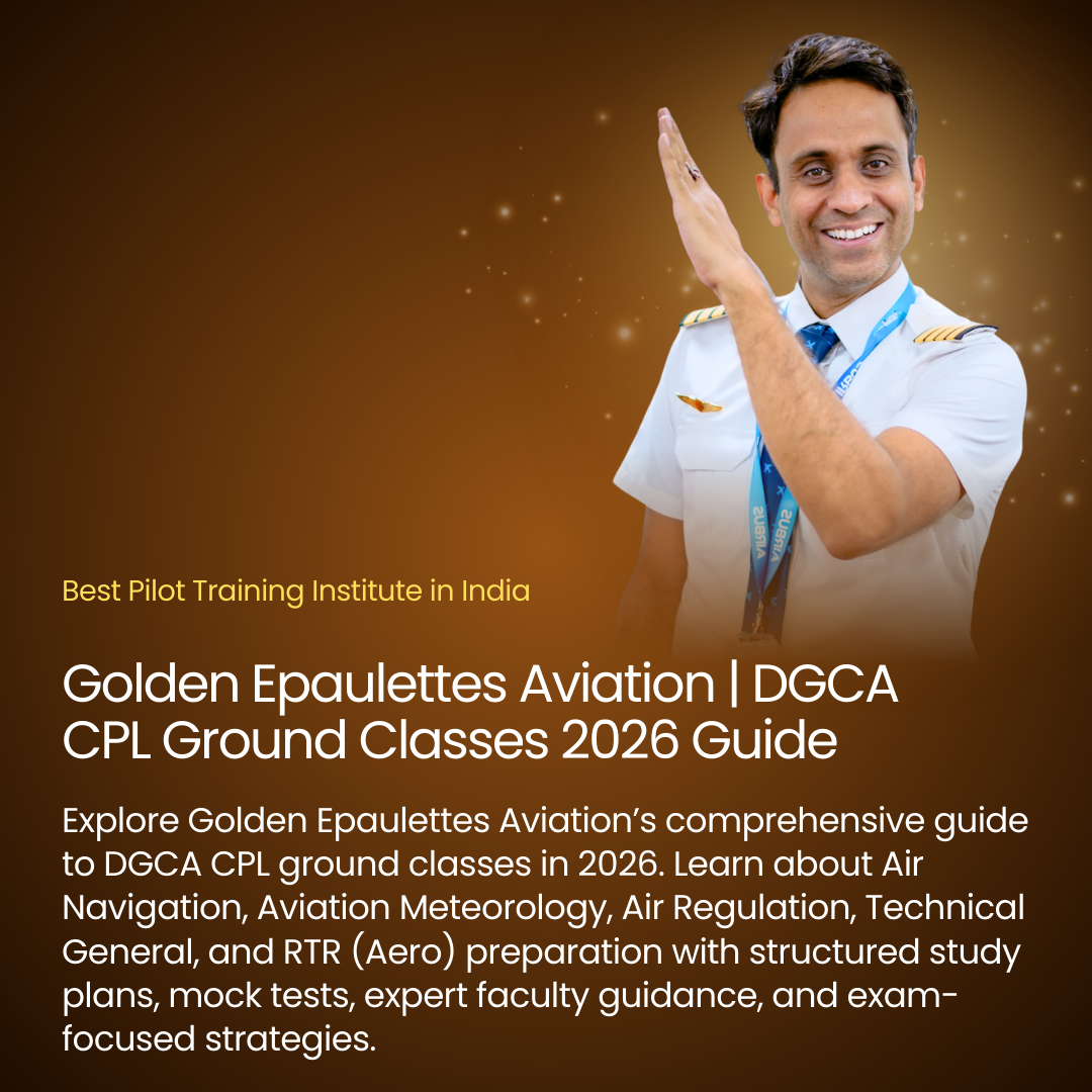 Golden Epaulettes Aviation | DGCA CPL Ground Classes 2026 Guide
